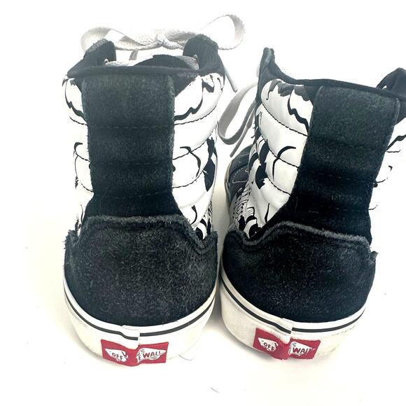 Size 6.5 Vans Sk8 Filmore High top Hi Skull Sneakers - Picture 4 of 7